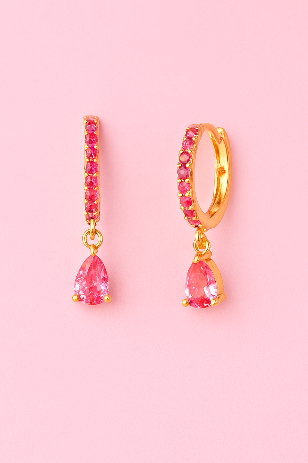 Brincos Ambar Pink