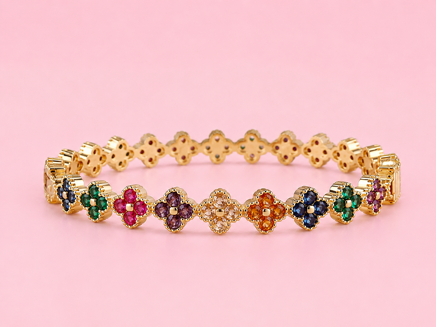 Pulseira Trevo Dolce Colors