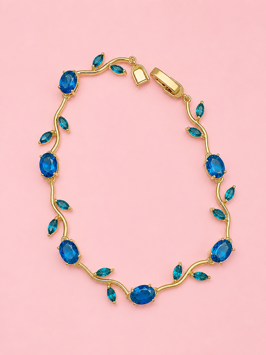 Pulseira Flora Azul