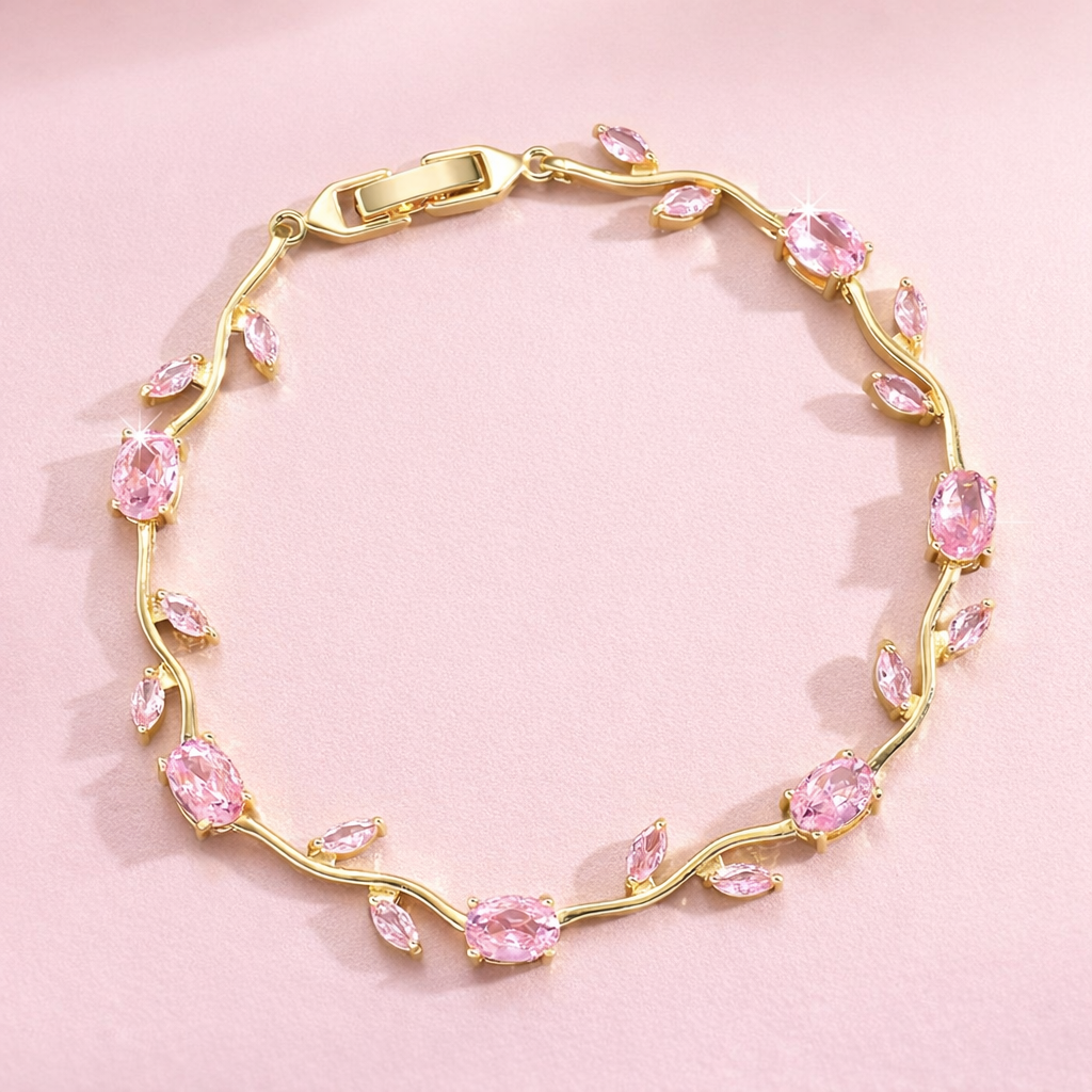Pulseira Flora Pink