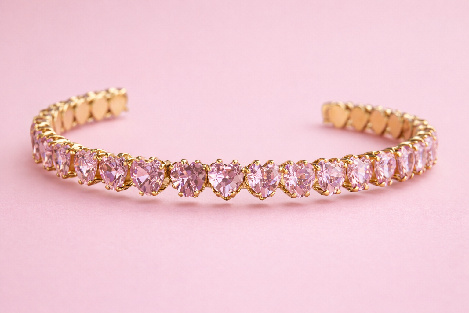 Pulseira Heart Pink