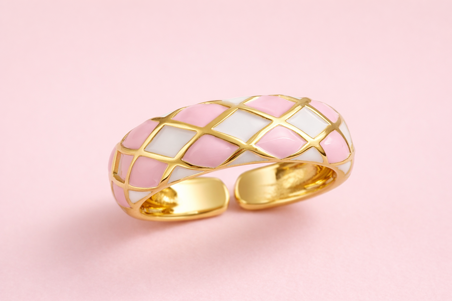 Anel Caribe Pink