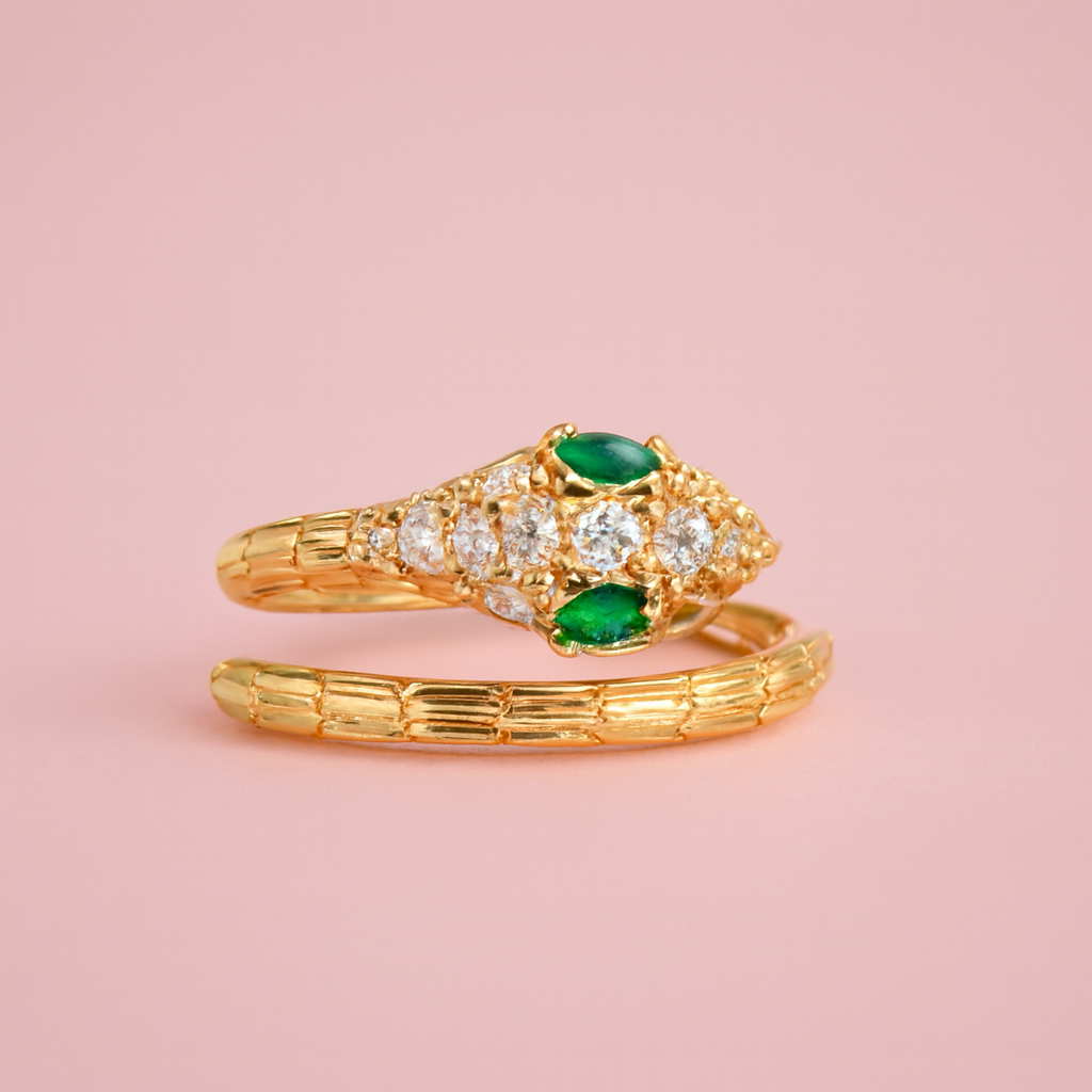 Anel Green Snake