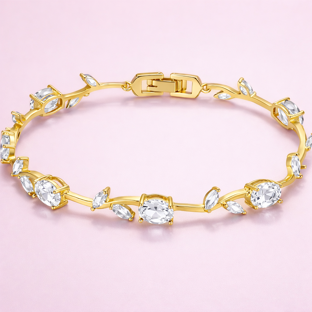 Pulseira Flora White