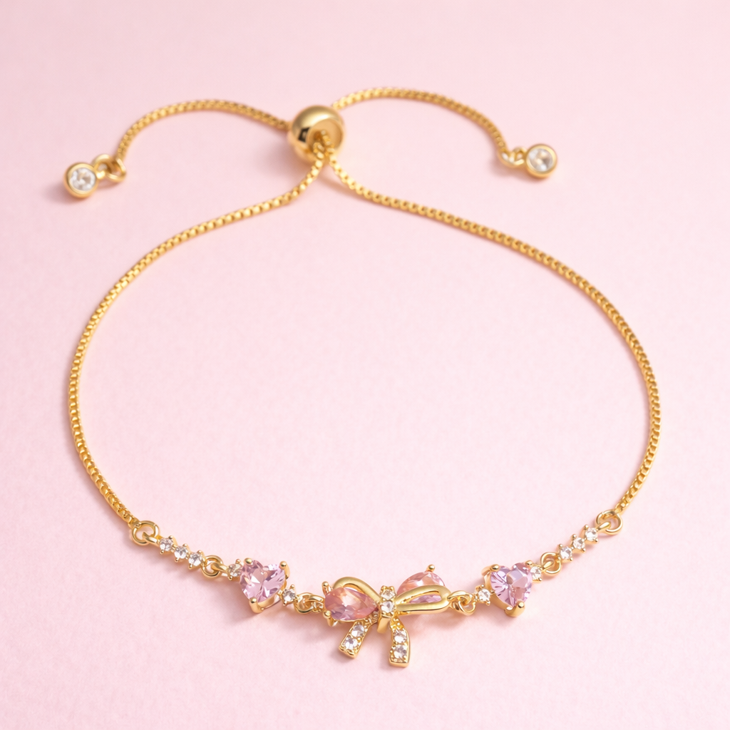 Pulseira Laço Pink